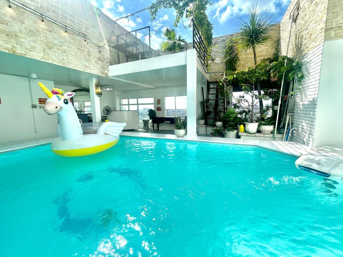 White Penthouse-Rooftop Pool Private -Central City Apartment Ho Chi Minh City Exterior photo